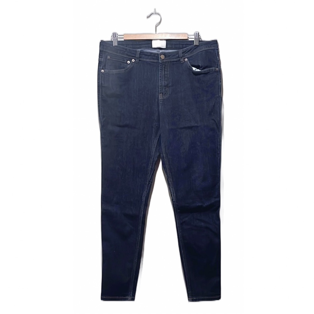 DU/ER performance denim skinny jean / dark rinse / size 34/28 / LIKE NEW!